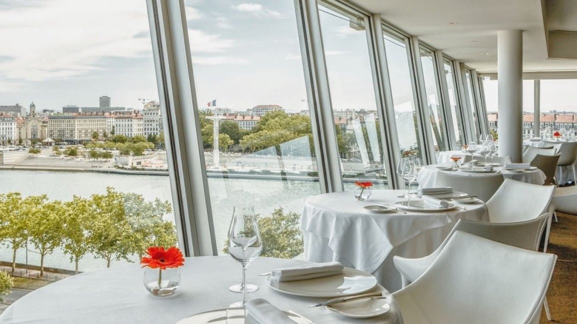 vue panoramique restaurant sofitel lyon bellecour