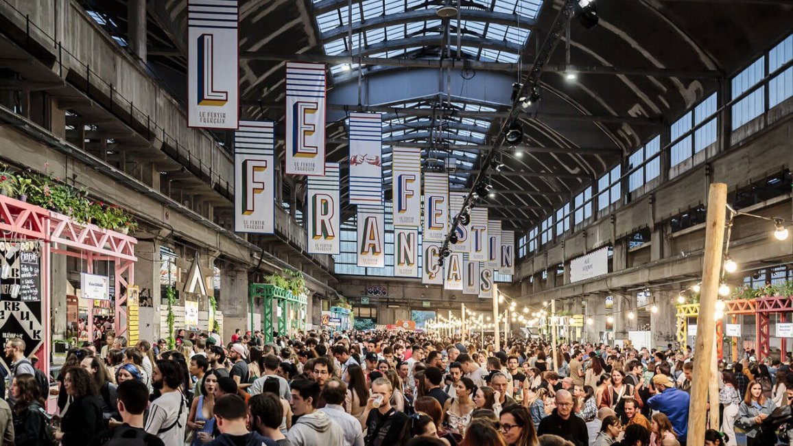 halles bondees lors du lyon street food festival