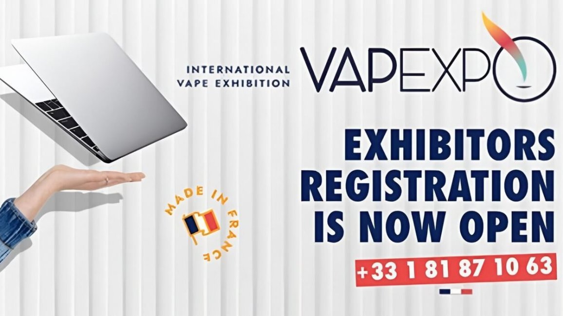 affiche du salon professionnel vapexo lyon edition 2025