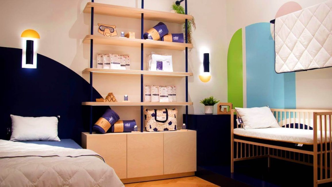 showroom chambre enfant et bebe dans la boutique la boite de nuit de tediber a lyon