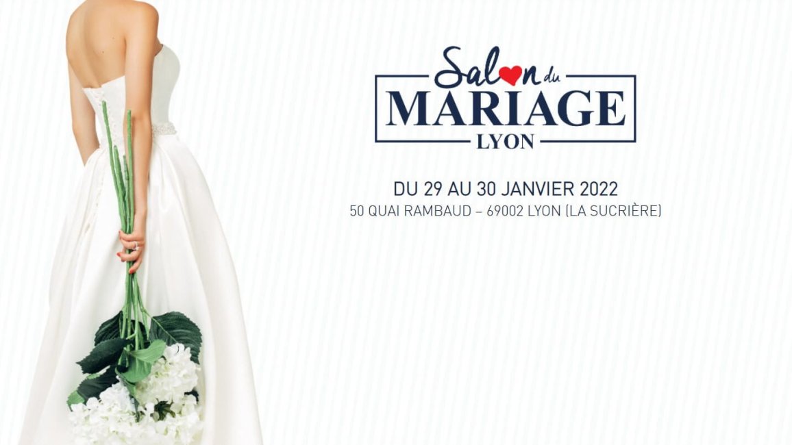 affiche salon mariage 2022 lyon