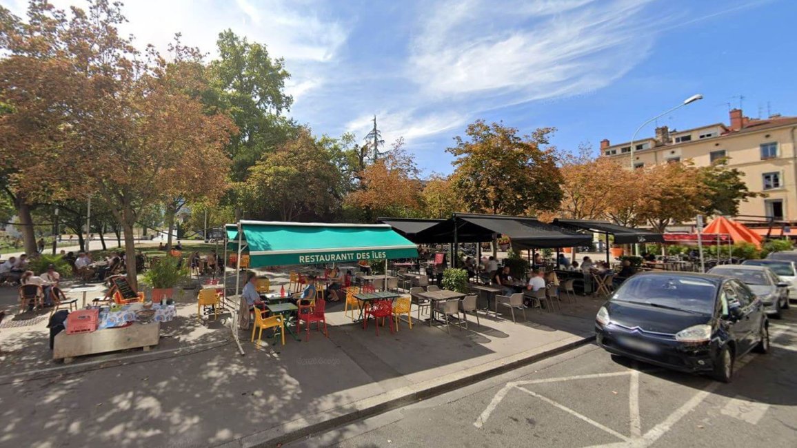 terrasses cafes abords place carnot lyon