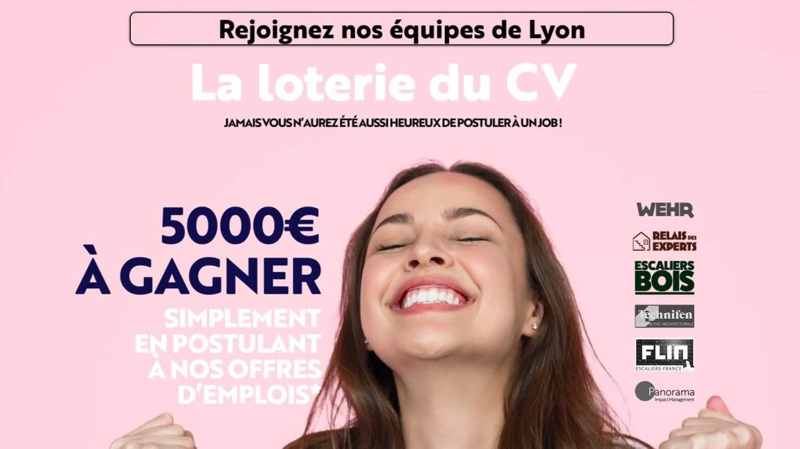 page accueil du site de la loterie des cv de lyon