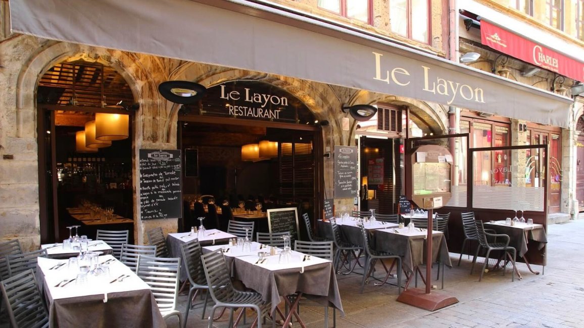 terrasse le layon bouchon lyonnais