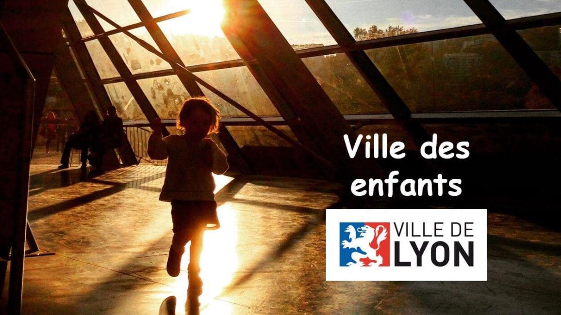 affiche municipale du projet lyon ville des enfants