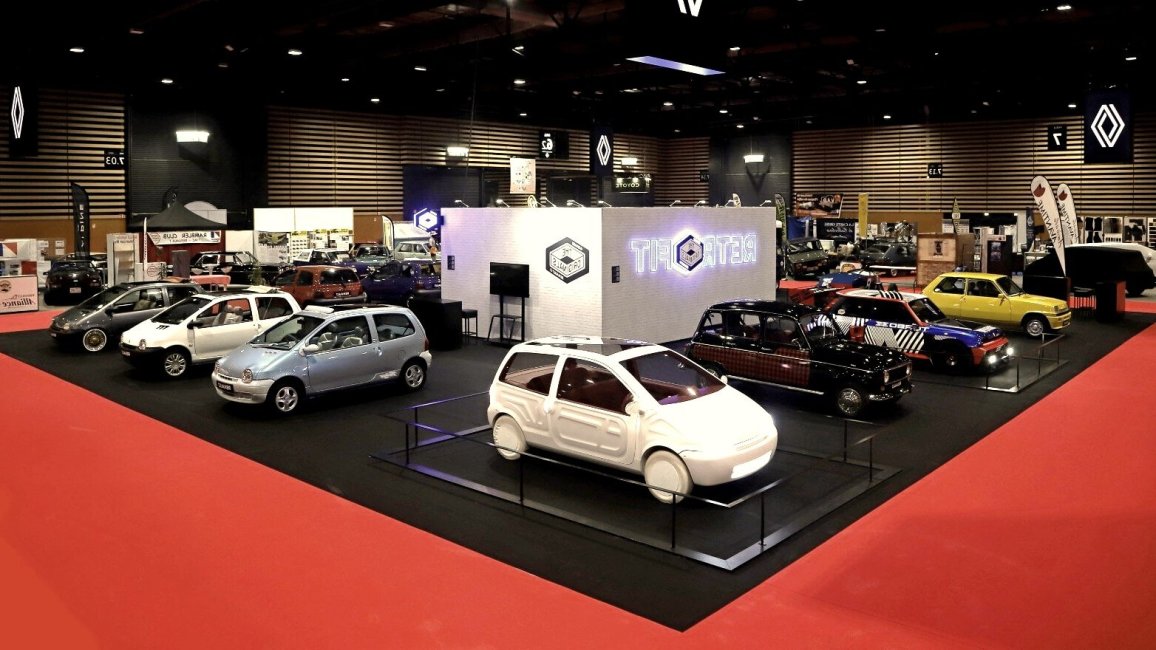 stand retrofit au salon epoqu auto de lyon