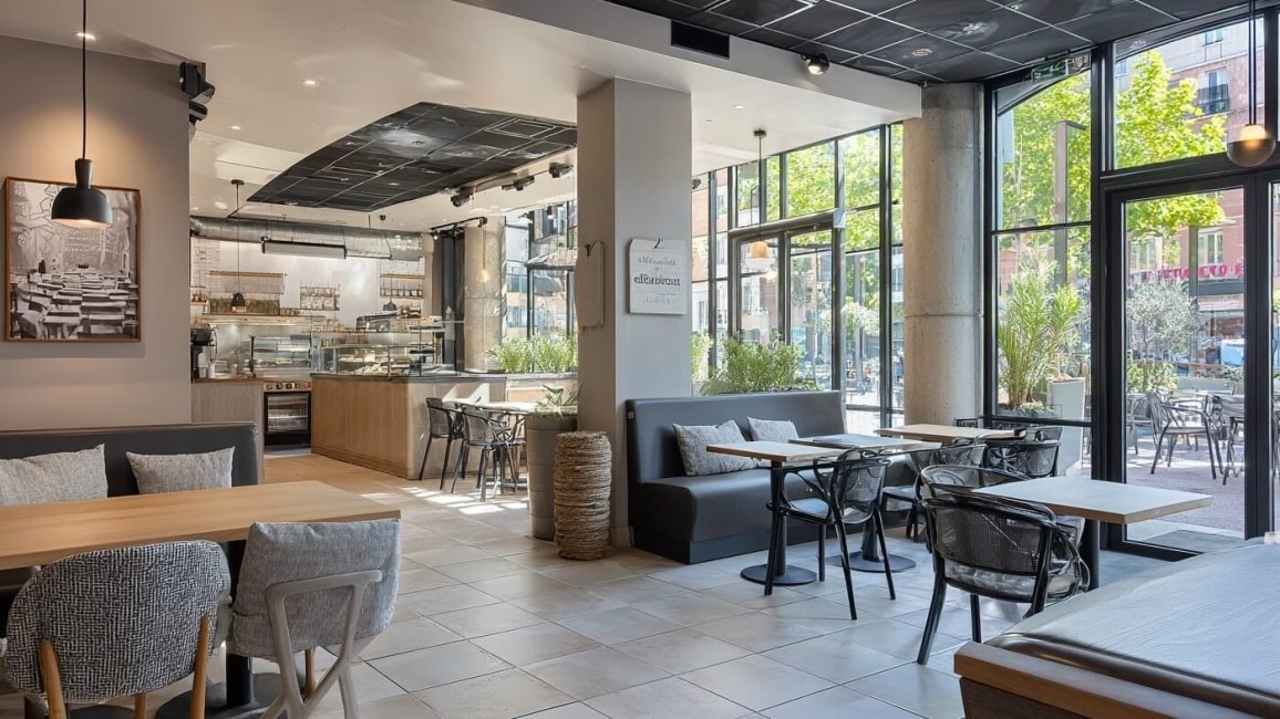 amenagement interieur d un etablissement lyonnais apres etude chr des zones fonctionnelles