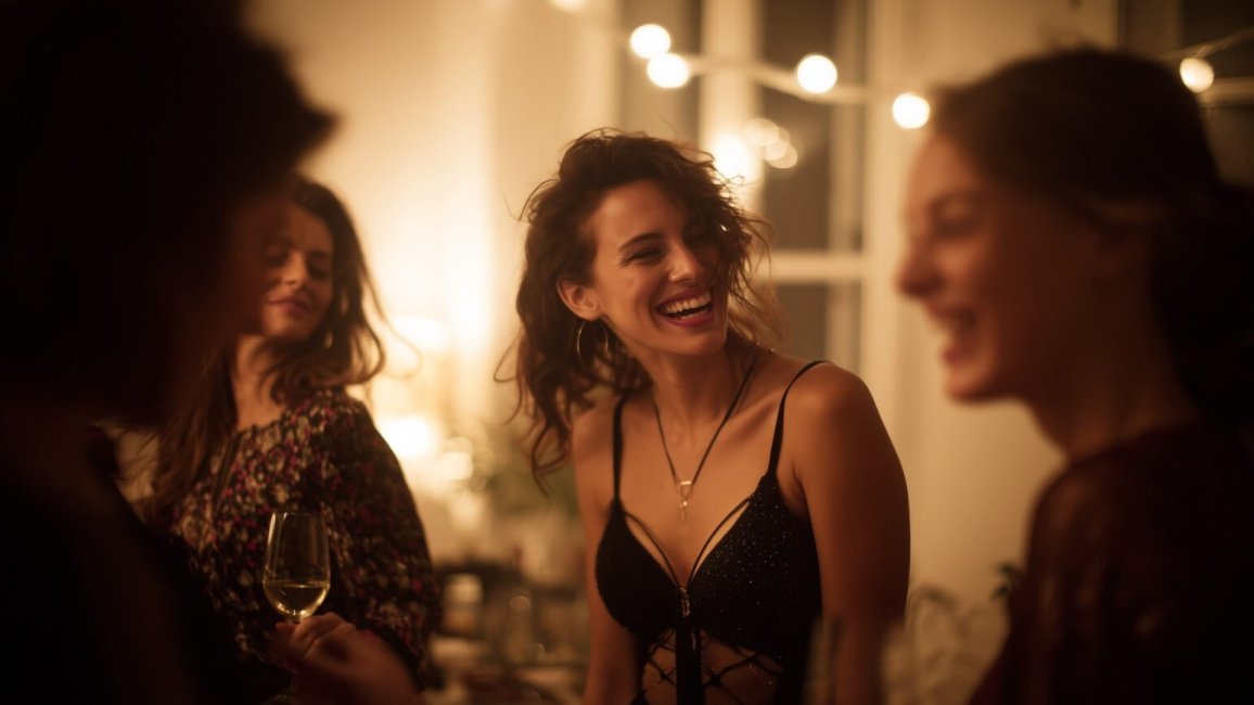 performance d une stripteasesue dans un appartement lyonnais durant un evg