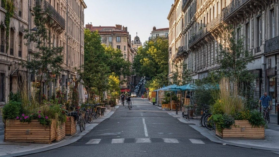 vegetalisation urbaine des rues lyonnaises