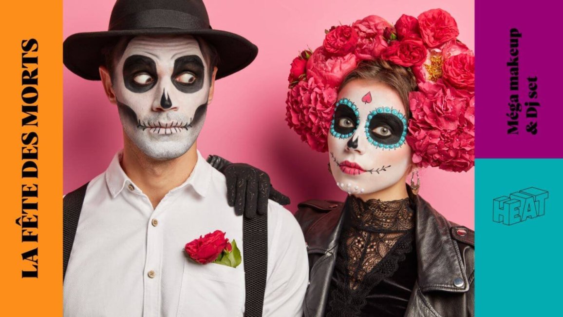 soiree halloween fete des morts mexicaine restaurant le heat lyon confluence