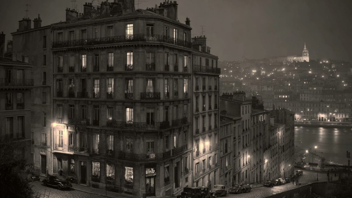 siege lyonnais dans immeuble hausmanien entreprise teleoperatrices a apres guerre