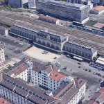 gare des brotteaux vue du ciel