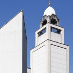 minaret de la grandes mosquee de lyon