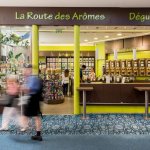 devanture boutique torrefacteur route des aromes centre commercial la part dieu