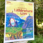 affiche du festival international de litterature 2022 a lyon