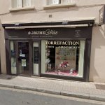 devanture boutique torrefacteur jaune cerise neuville sur saone