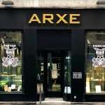 devanture du salon arxe a lyon