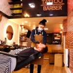 soin de la barbe au salon phoenix barbershop a lyon