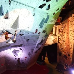 session escalade dans la salle climb up de lyon gerland