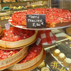 tarte pralines roses traditionnelle boulangerie lyon