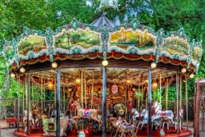 grand carrousel parc tete or apres midi