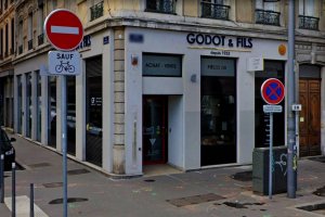 devanture de la boutique godot et fils a lyon