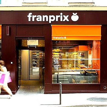 devanture superette franprix a lyon