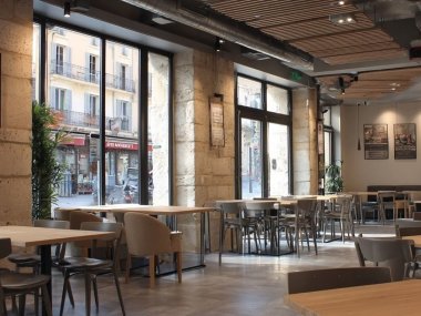 amenagement chr d un nouvel etablissement de restauration au centre de lyon