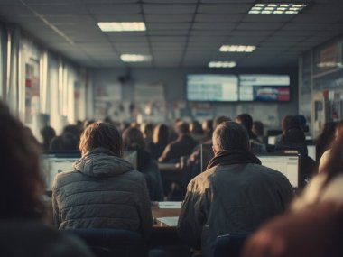 salle bondee d un stage de recuperation de points a lyon