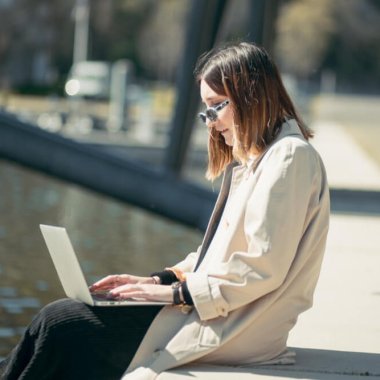 teletravail sur quais en connectivite 5g a lyon