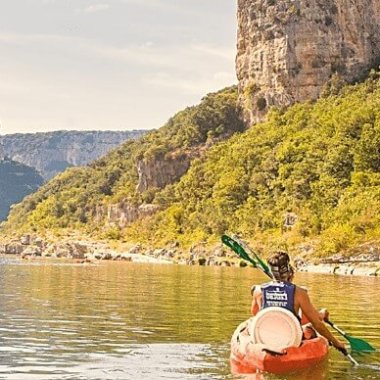 descente des gorges de l ardeche en canoe kayak