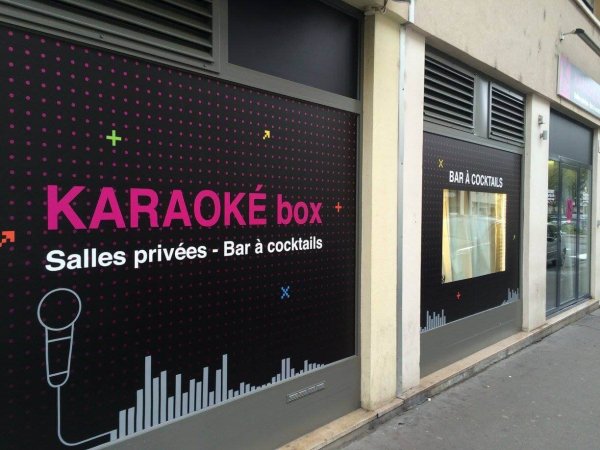 devanture kbox karaoke villeurbanne