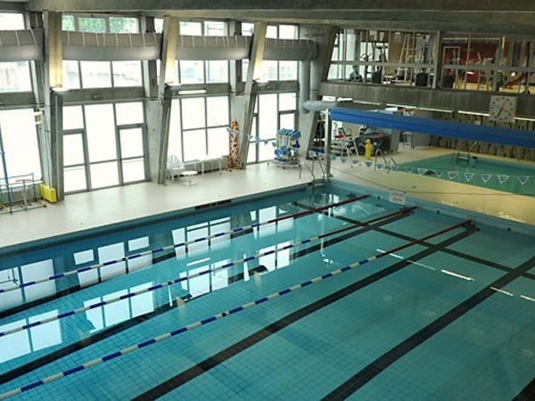 couloirs nage piscine municipale antoine charial lyon