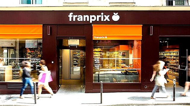 devanture superette franprix a lyon