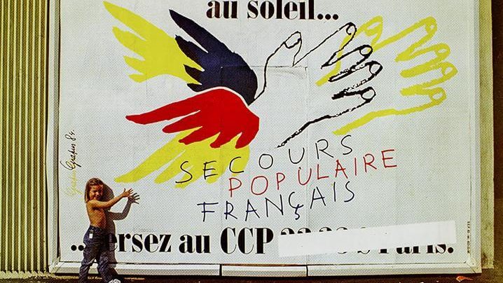 logo secours populaire grapiste gerard paris clavel