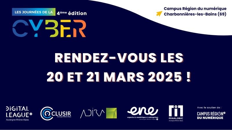 affiche les journes de la cyber
