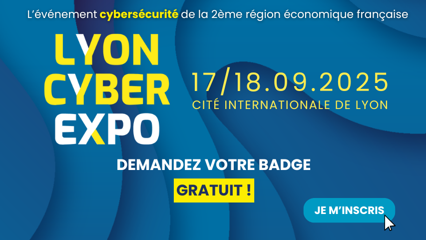 affiche lyon cyber expo 2025