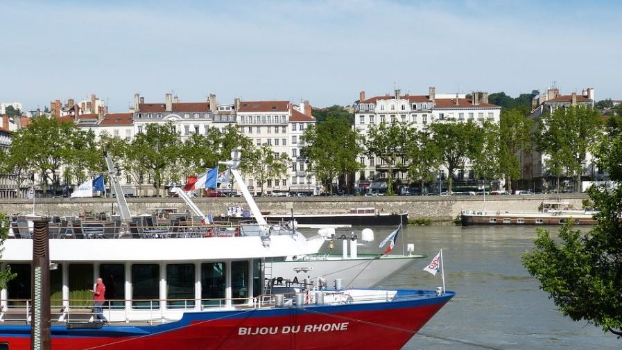 Berges du Rhône à Lyon