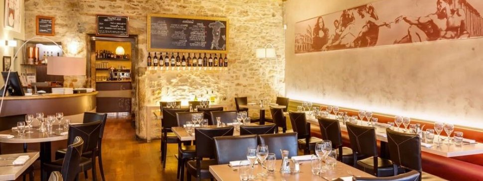 salle restaurant italien momento sapori e vini lyon