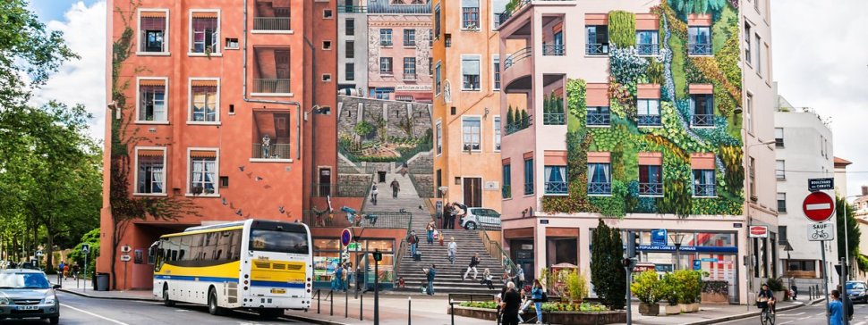 mur peint des canuts lyon croix rousse