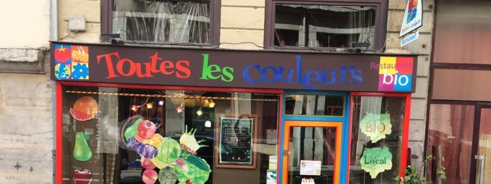 devanture restaurant vegetarien toutes les couleurs lyon