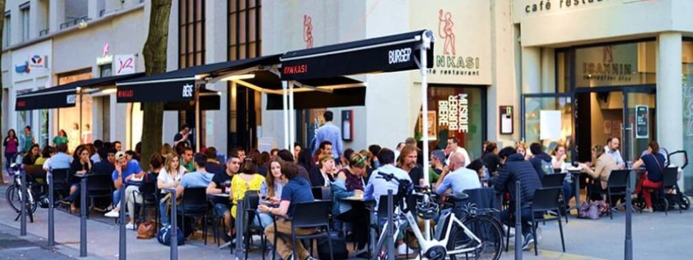 terrasse brasserie restaurant ninkasi villeurbanne gratte ciel