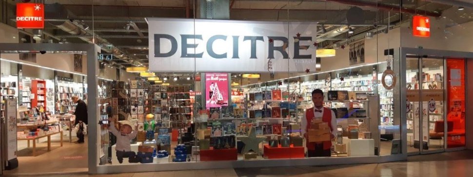 librairie decitre centre commercial lyon confluence