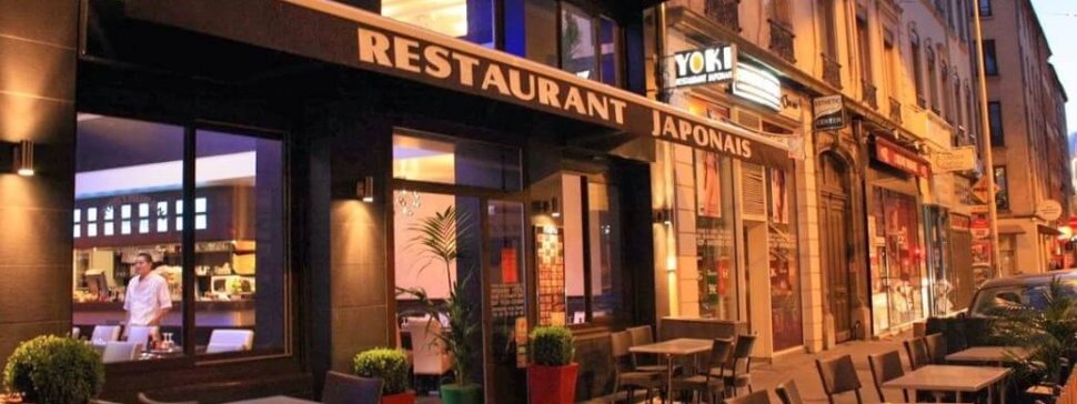 terrasse restaurant gastronomique japonais yoki lyon part dieu