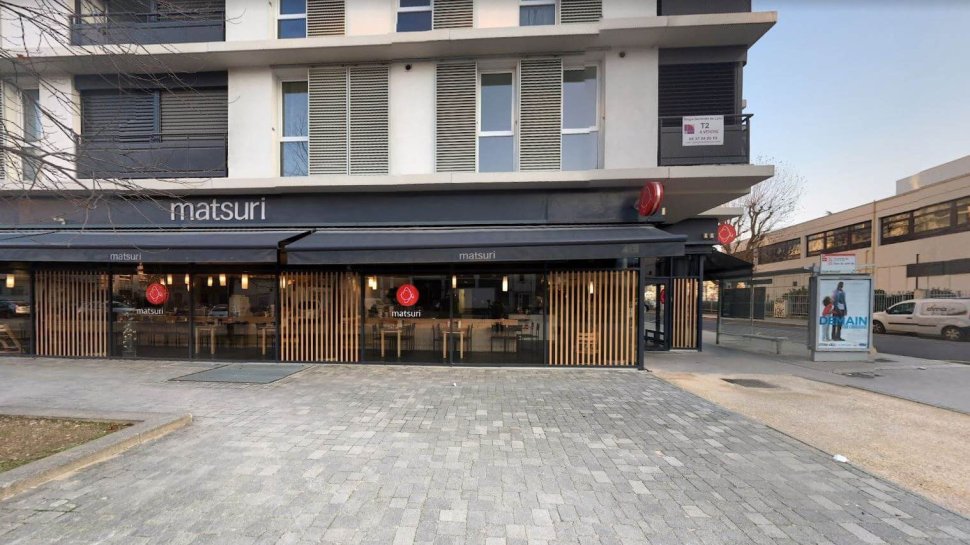 terrasse devanture restaurant japonais matsuri vaise lyon 9